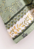 Kimono Kurz Damen Grün