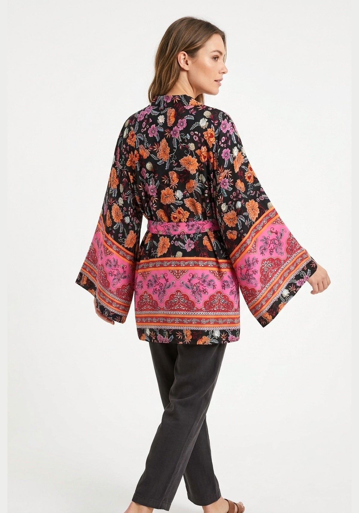 Kimono Kurz Schwarz