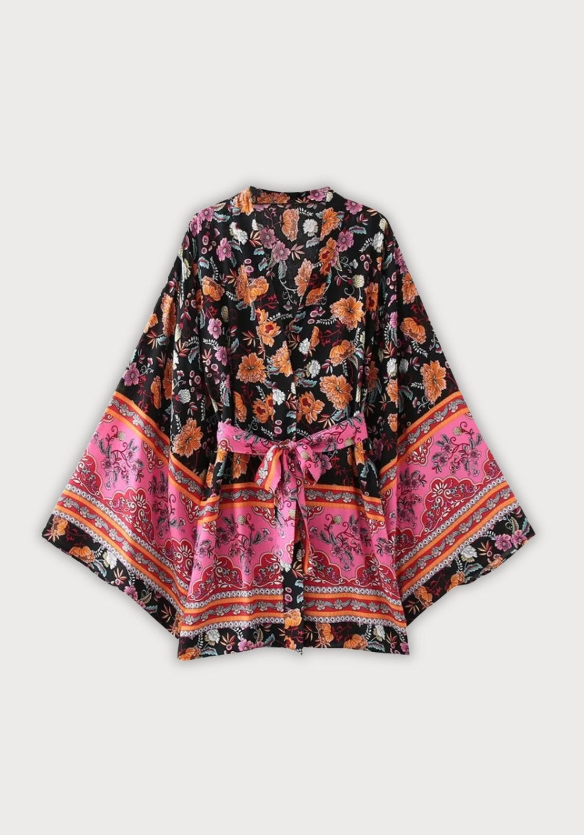Kimono Kurz Schwarz