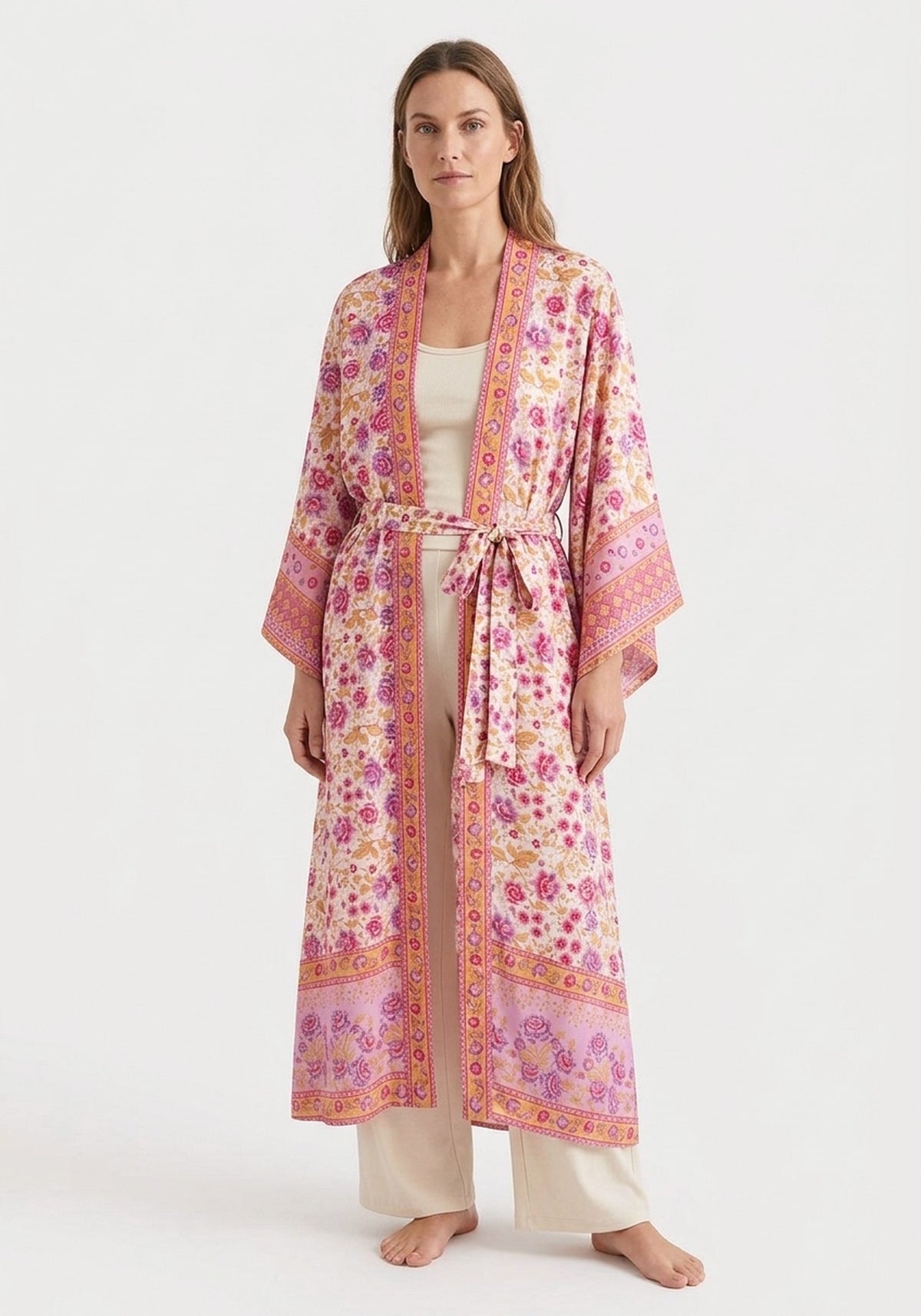 Kimono Lang Rosa