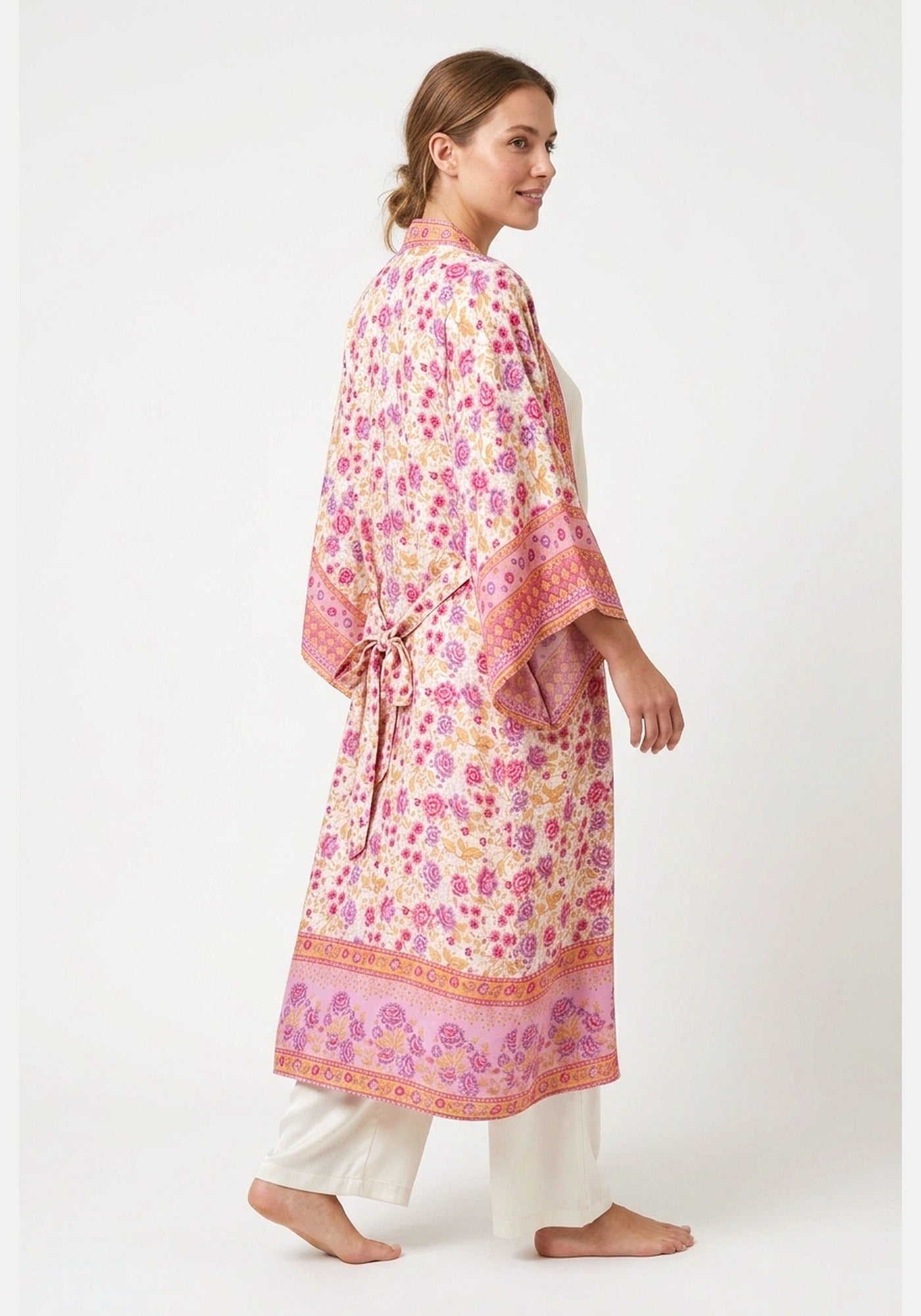Kimono Lang Rosa