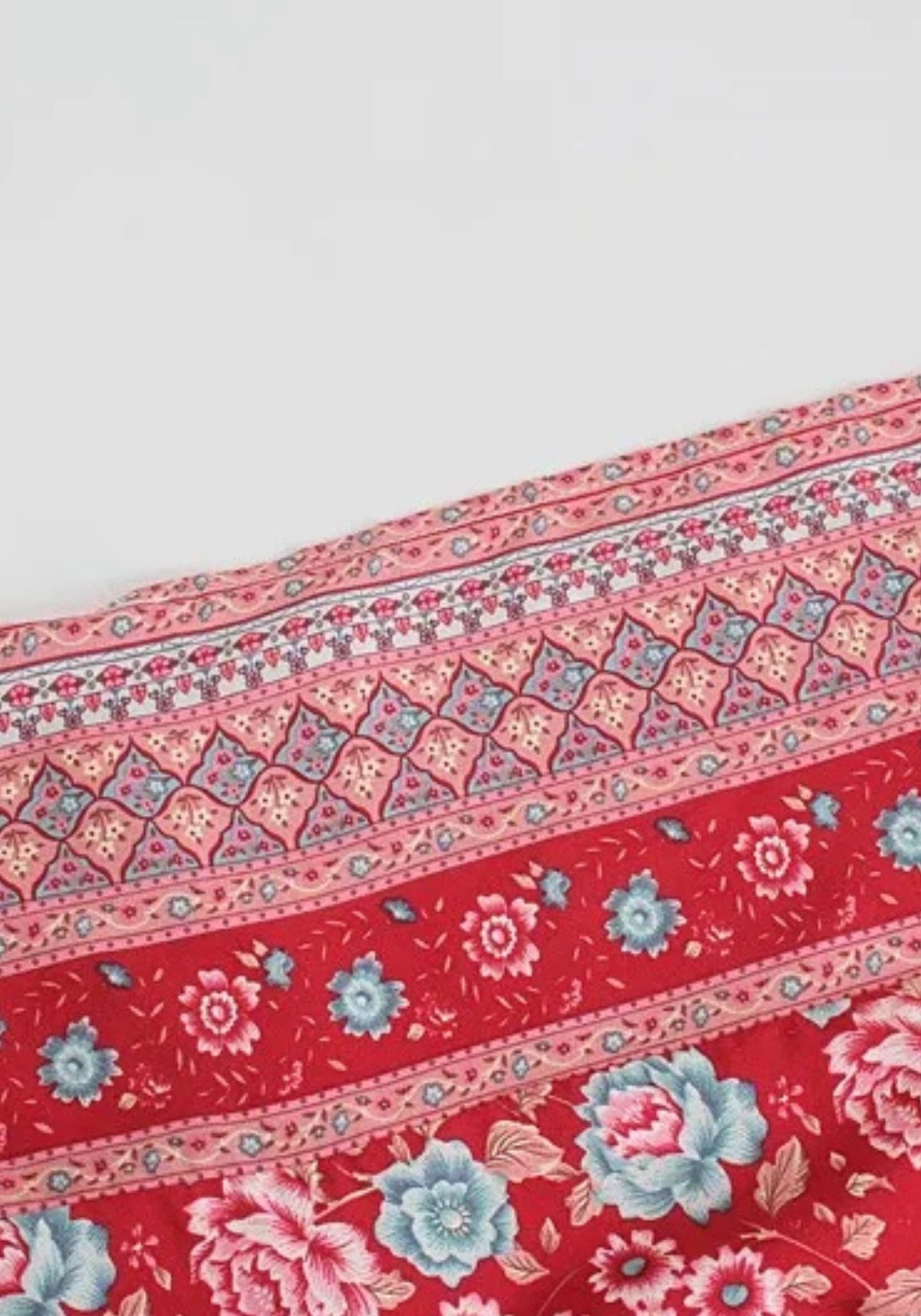 Kimono Lang Rot