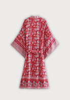 Kimono Lang Rot