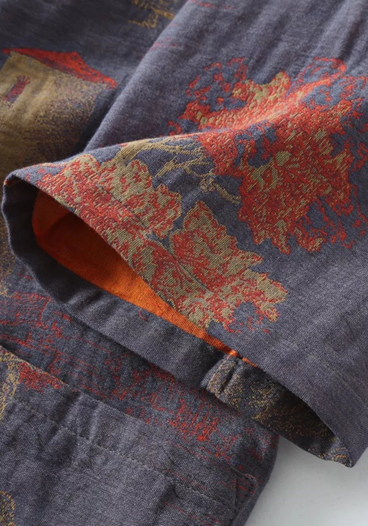 Kimono Morgenmantel Baumwolle
