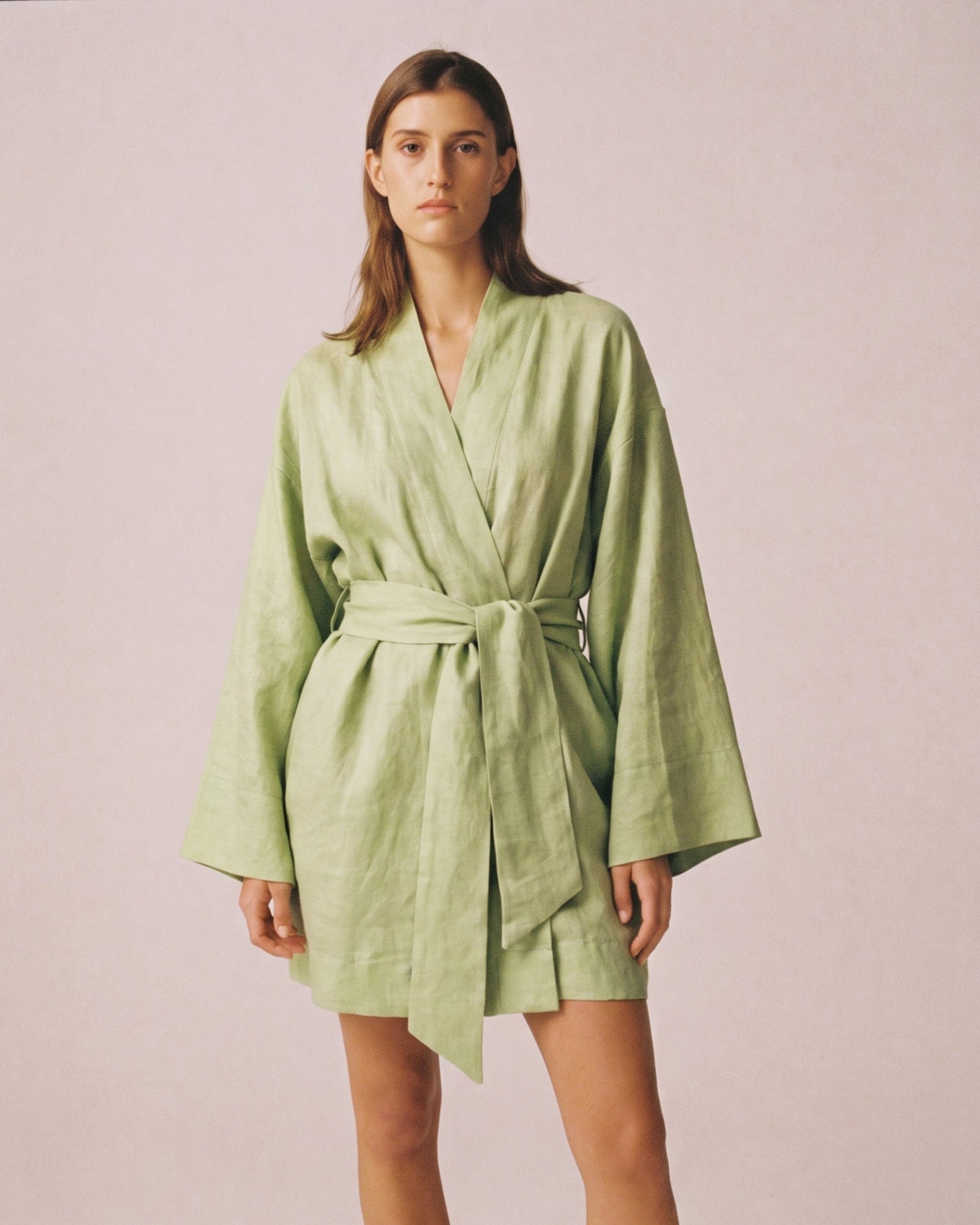 Kimono Morgenmantel Damen Kurz