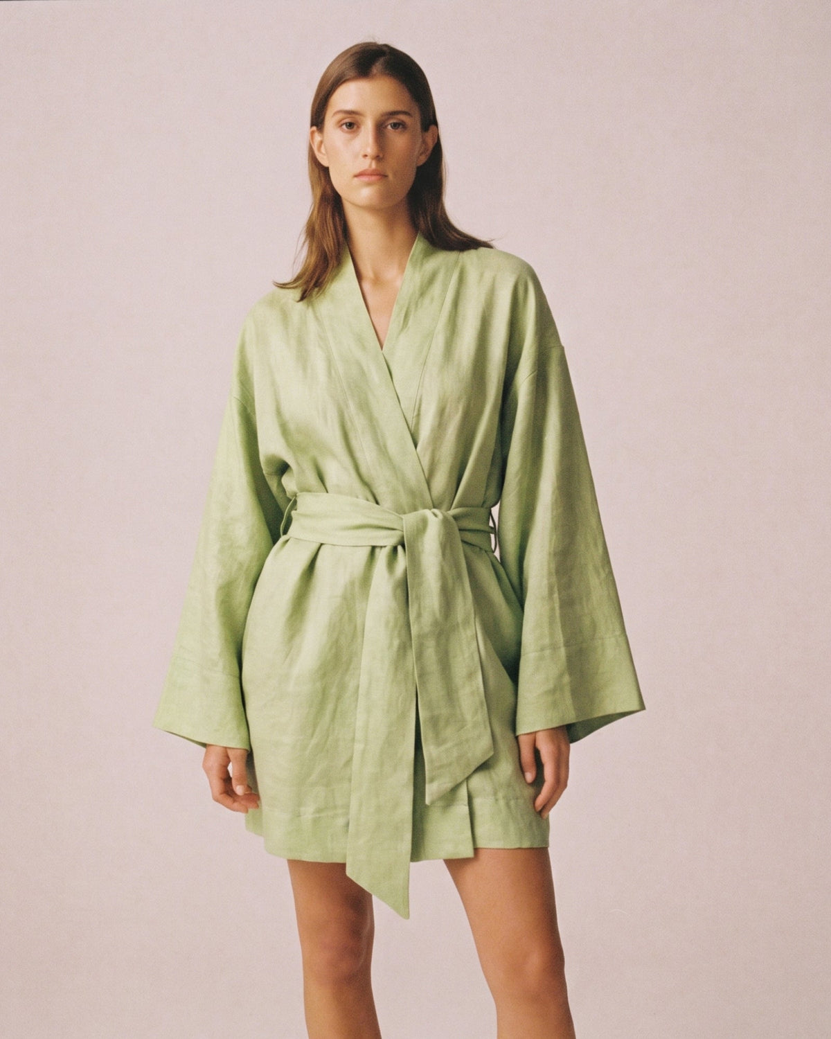 Kimono Morgenmantel Damen Kurz