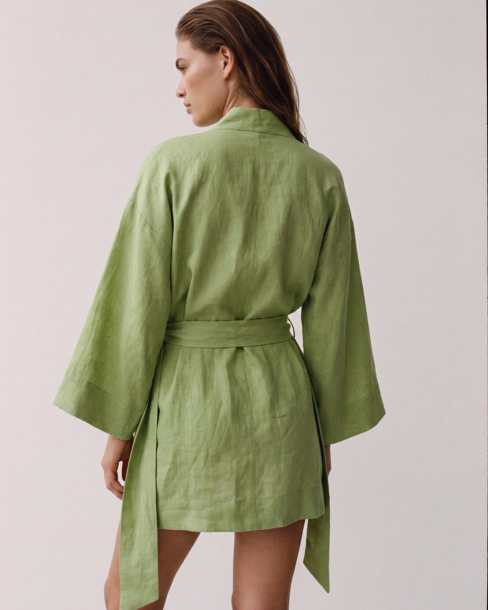 Kimono Morgenmantel Damen Kurz