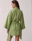 Kimono Morgenmantel Damen Kurz