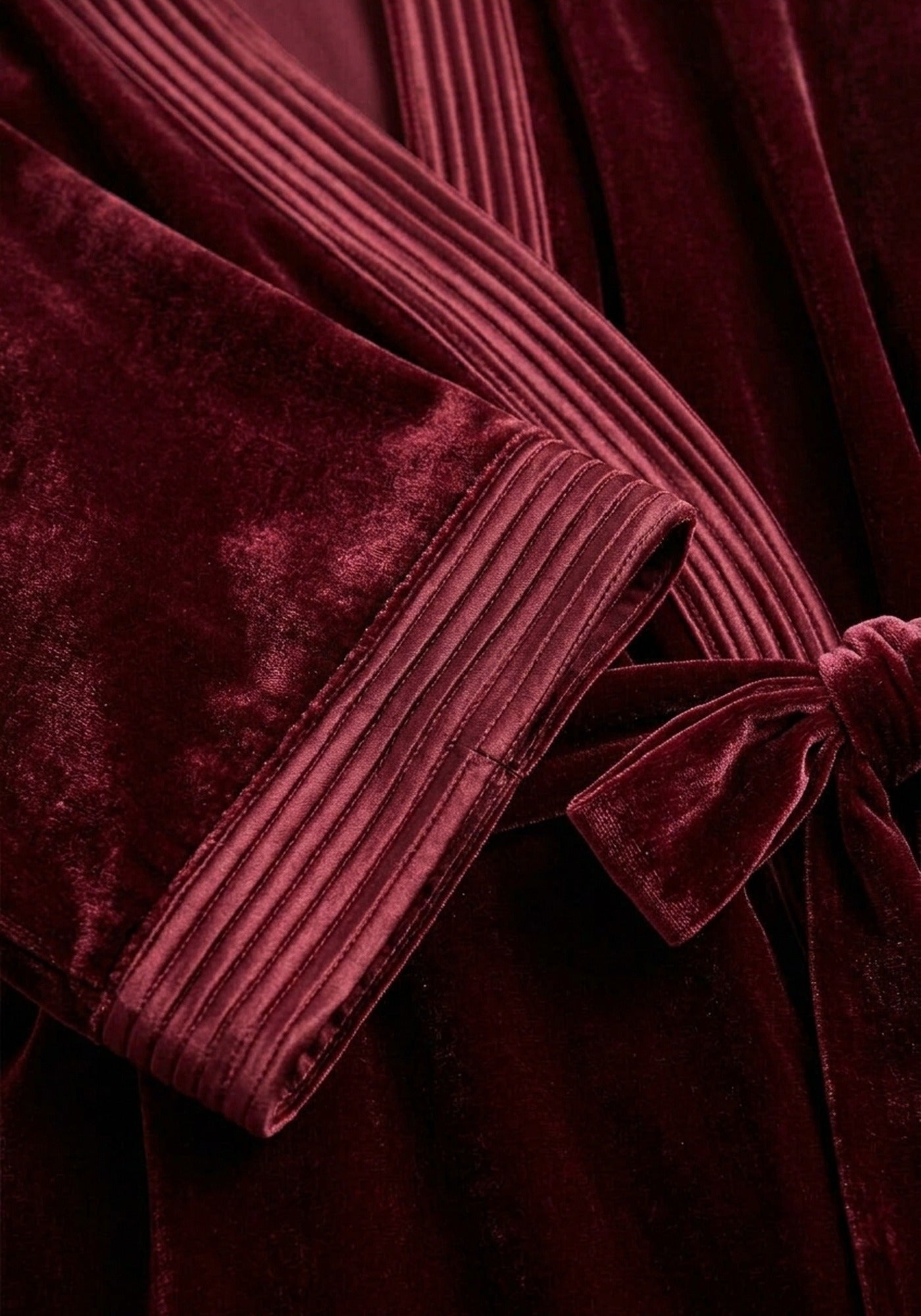 Kimono Morgenmantel Damen Seide