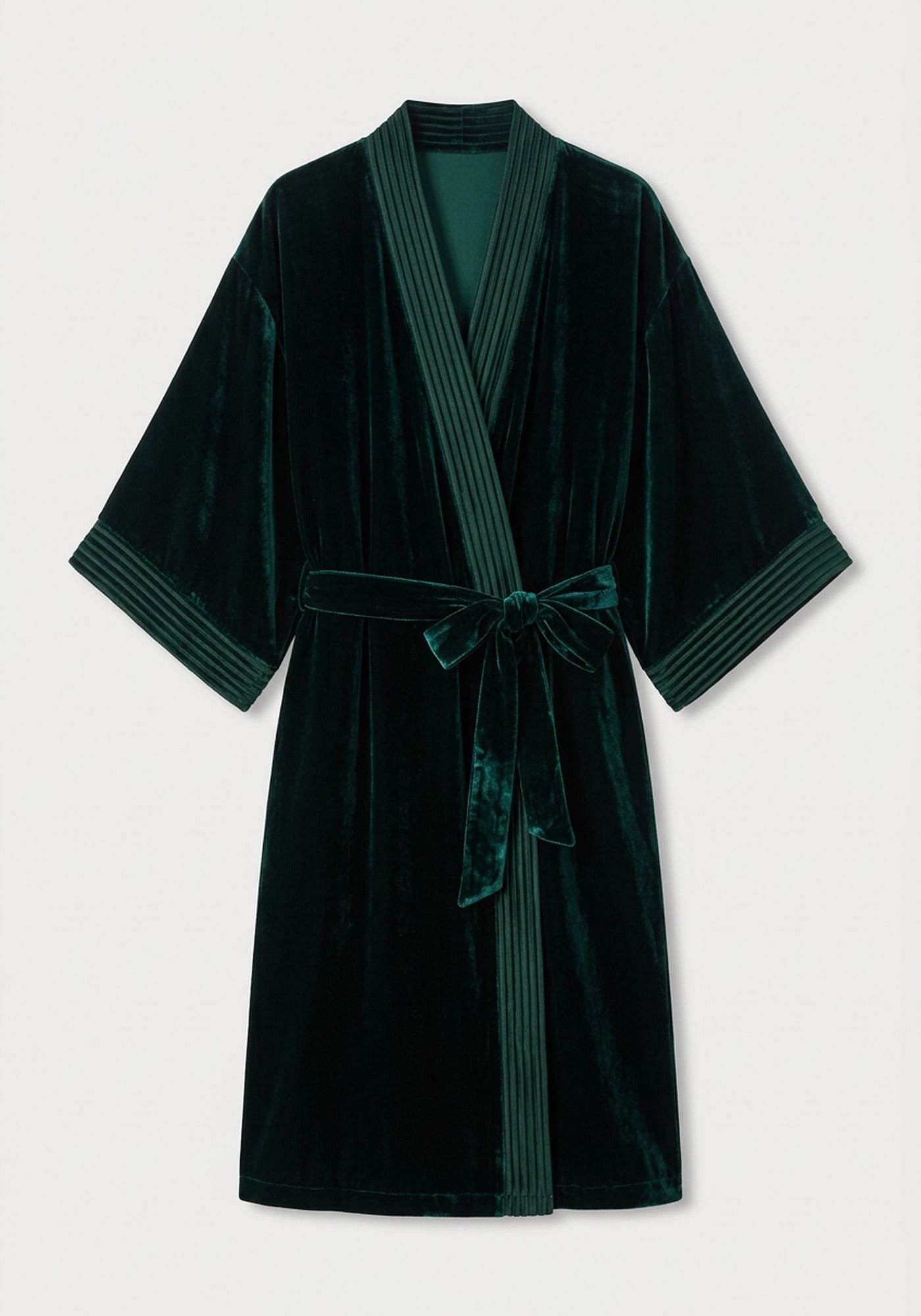 Kimono Morgenmantel Damen Seide