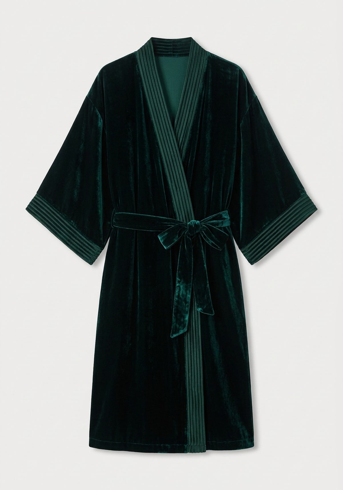 Kimono Morgenmantel Damen Seide