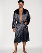 Kimono Morgenmantel Satin