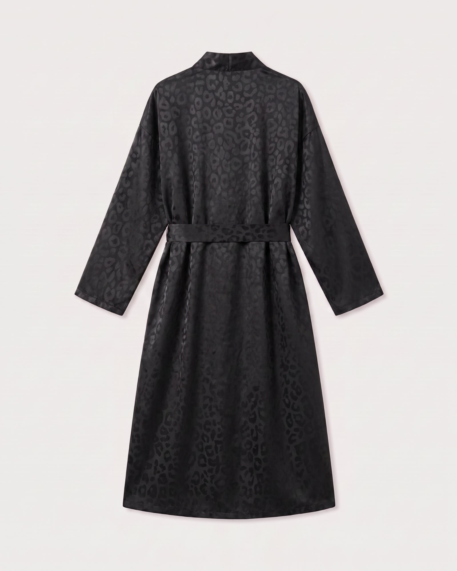 Kimono Morgenmantel Schwarz