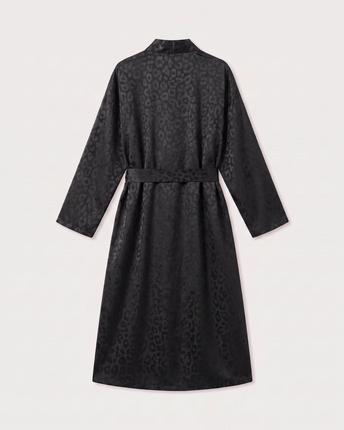 Kimono Morgenmantel Schwarz