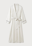 Kimono Morgenmantel Seide Lang