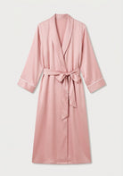 Kimono Morgenmantel Seide Lang