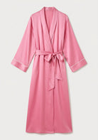 Kimono Morgenmantel Seide Lang