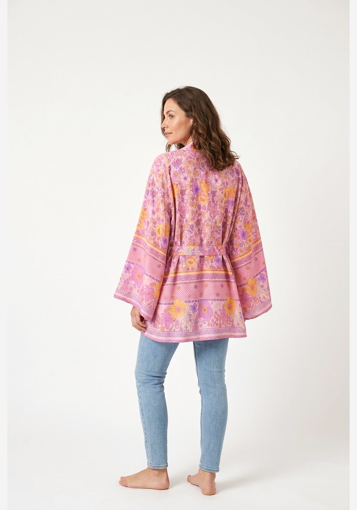 Kimono Rosa Kurz