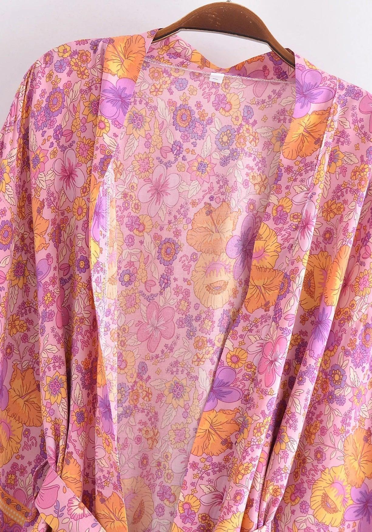 Kimono Rosa Kurz