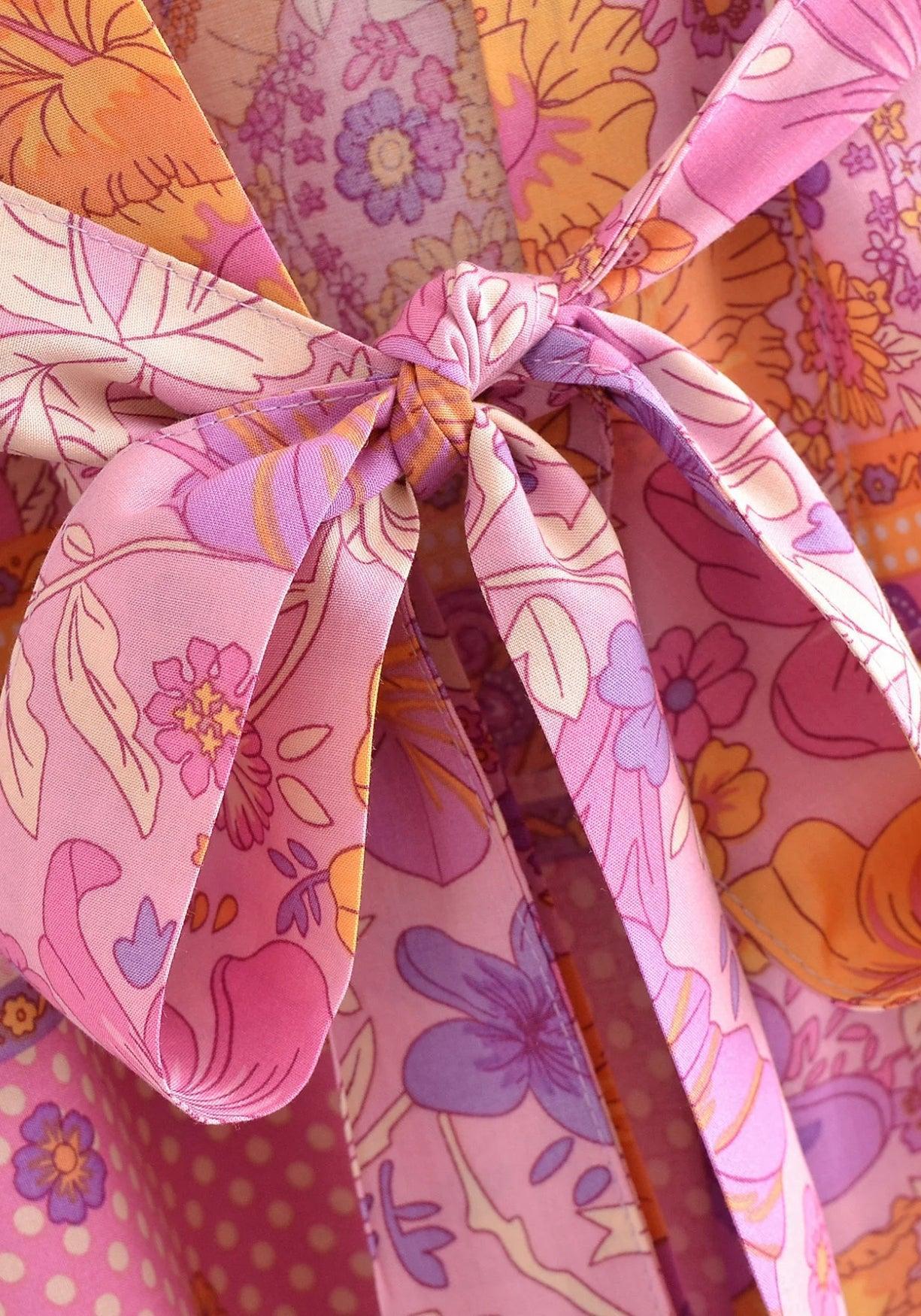 Kimono Rosa Kurz