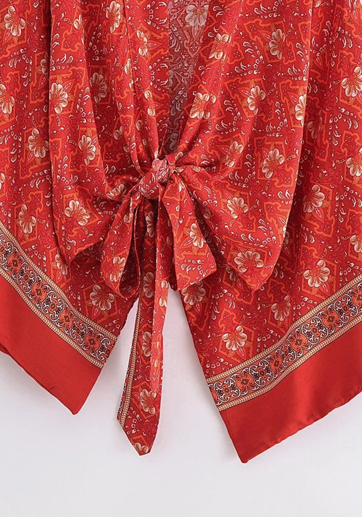 Kimono Rot Kurz