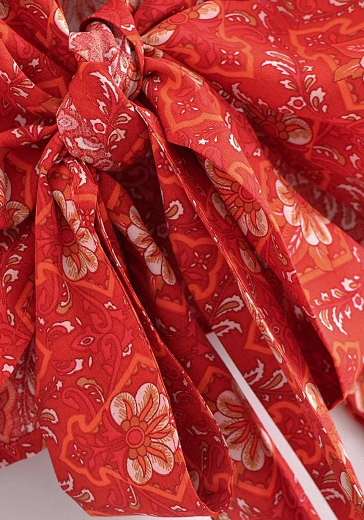 Kimono Rot Kurz