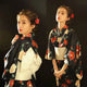 Kimono Schwarz Lang