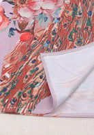 Kimono Weiß Blumen
