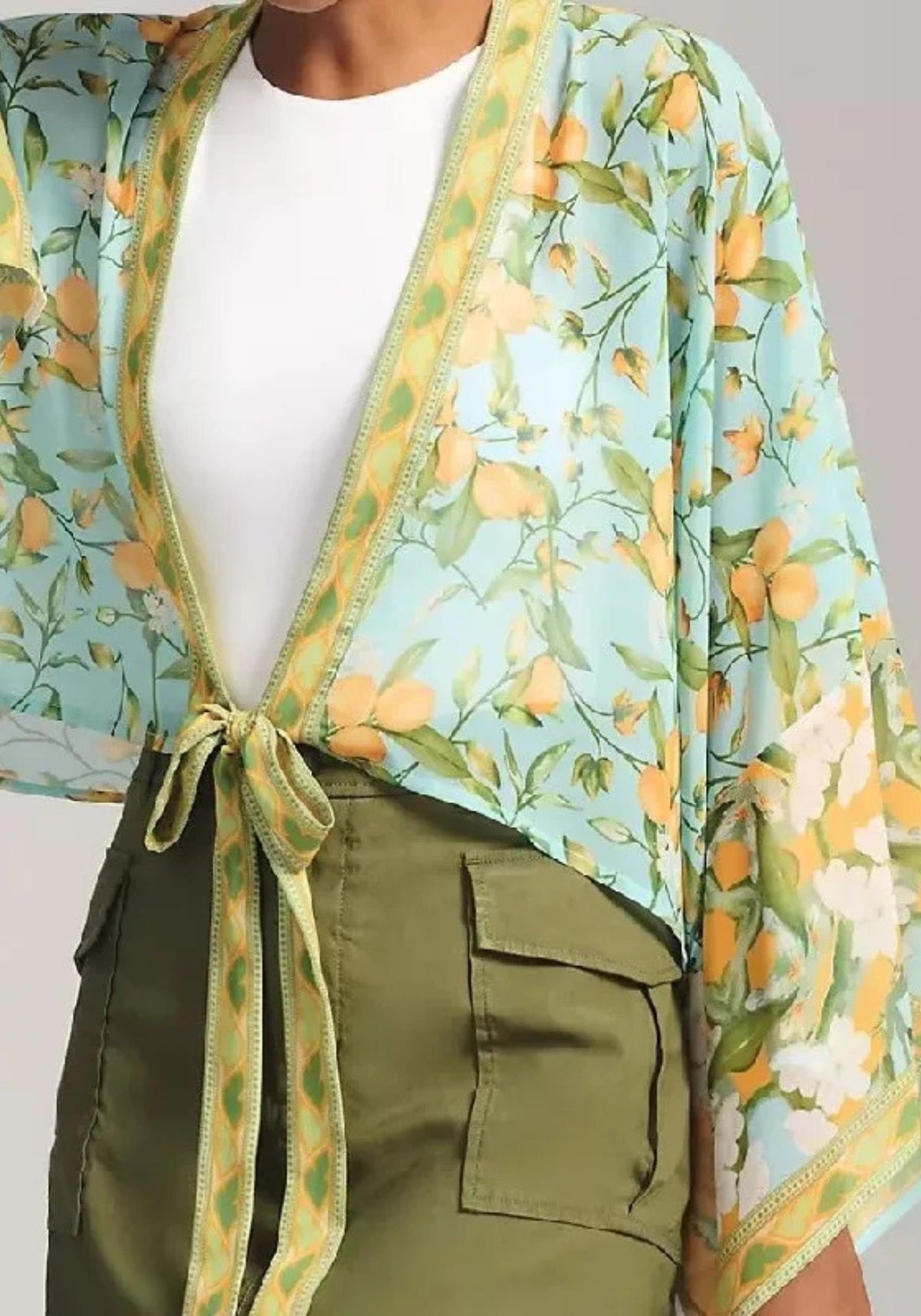 Kimono Wickelbluse