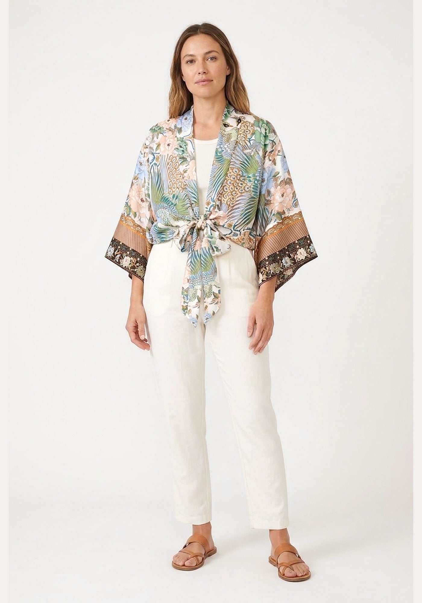 Kimono in Wickeloptik