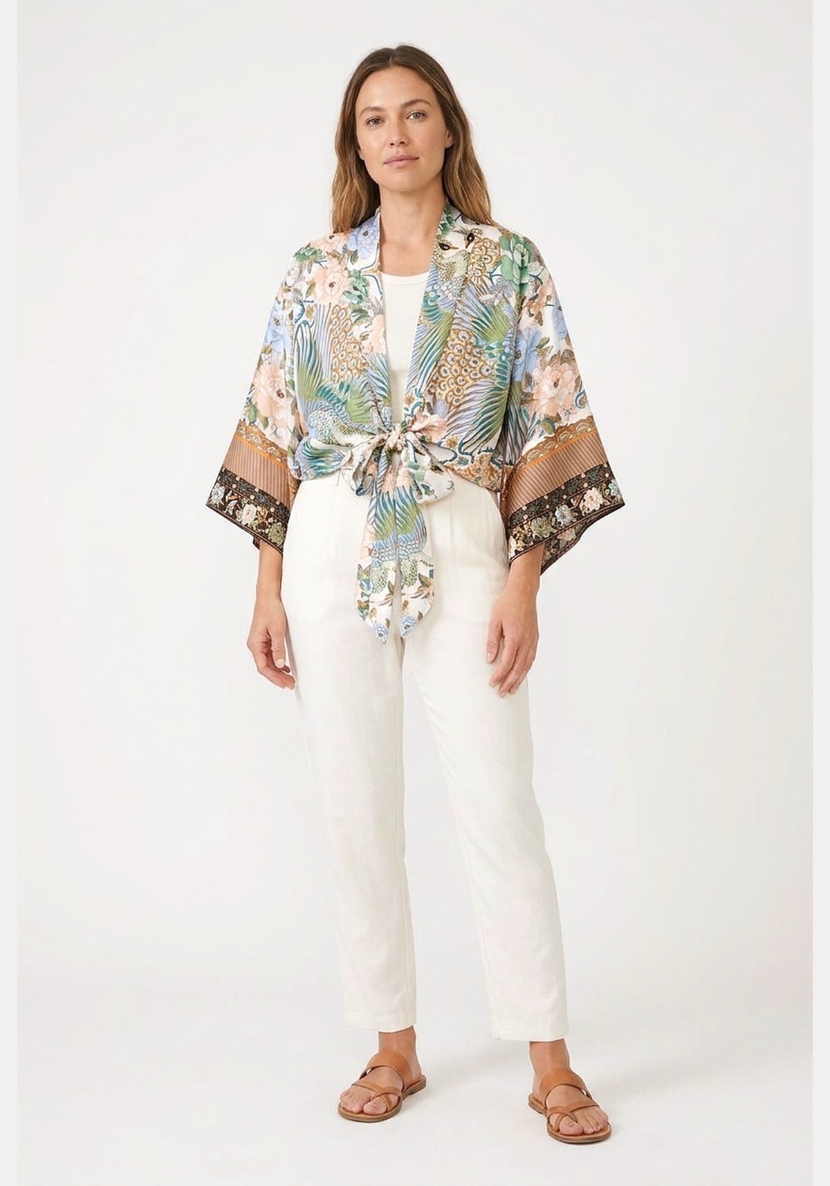 Kimono in Wickeloptik
