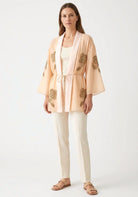 Kimono mit Stickerei