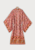 Langer Boho-Kimono Rosa | Kōrane