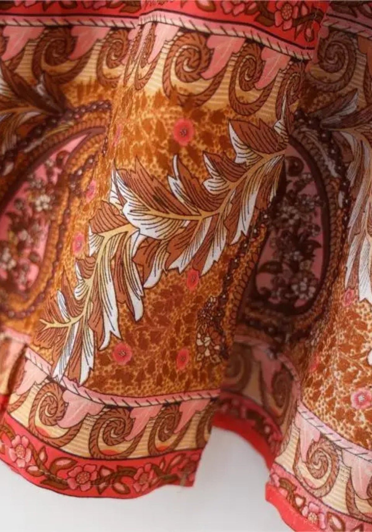 Langer Boho-Kimono Rosa | Kōrane