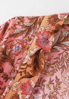 Langer Boho-Kimono Rosa | Kōrane