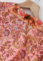 Langer Boho-Kimono Rosa | Kōrane