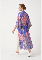 Langer Kimono mit Print