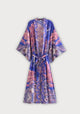 Langer Kimono mit Print