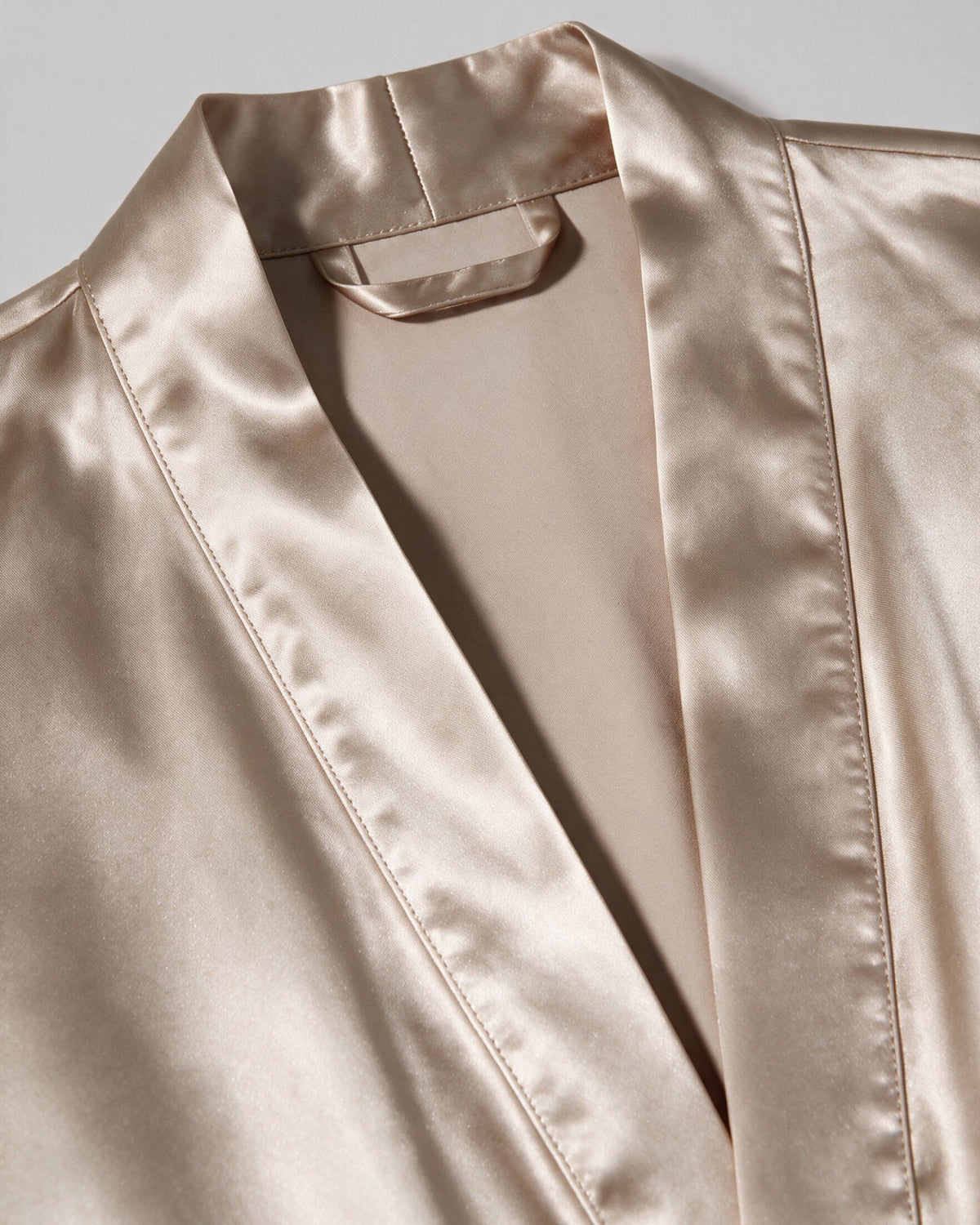 Morgenmantel Beige