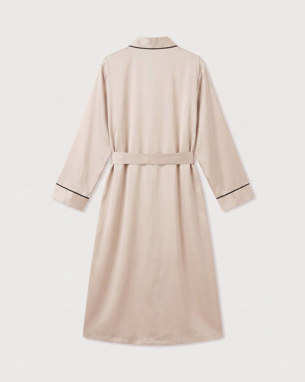 Morgenmantel Damen Lang Satin