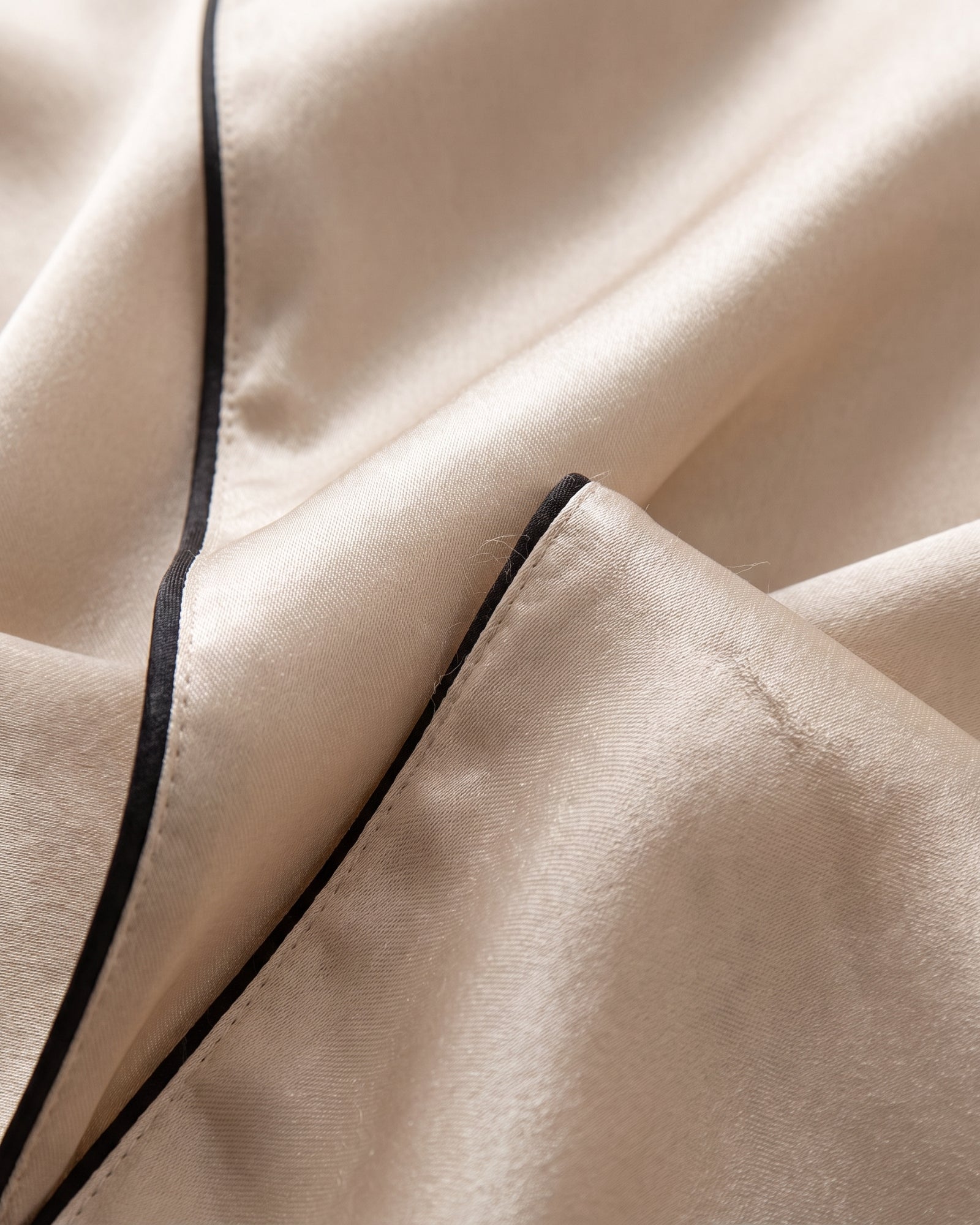 Morgenmantel Damen Lang Satin