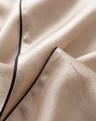Morgenmantel Damen Lang Satin