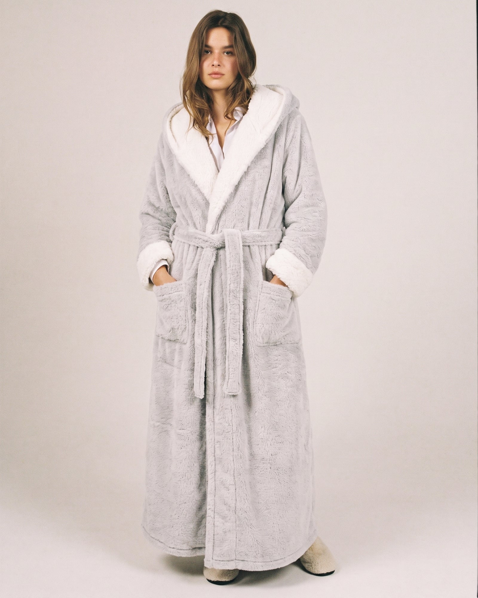 Morgenmantel Damen Lang Winter