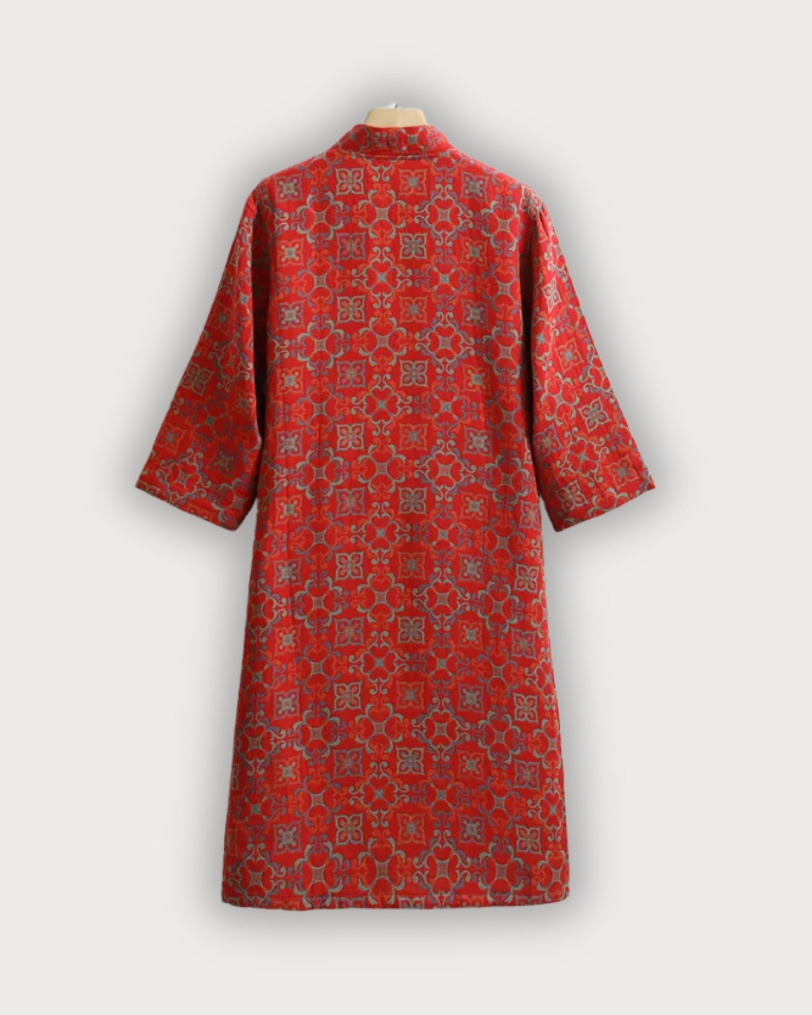Morgenmantel Damen Rot
