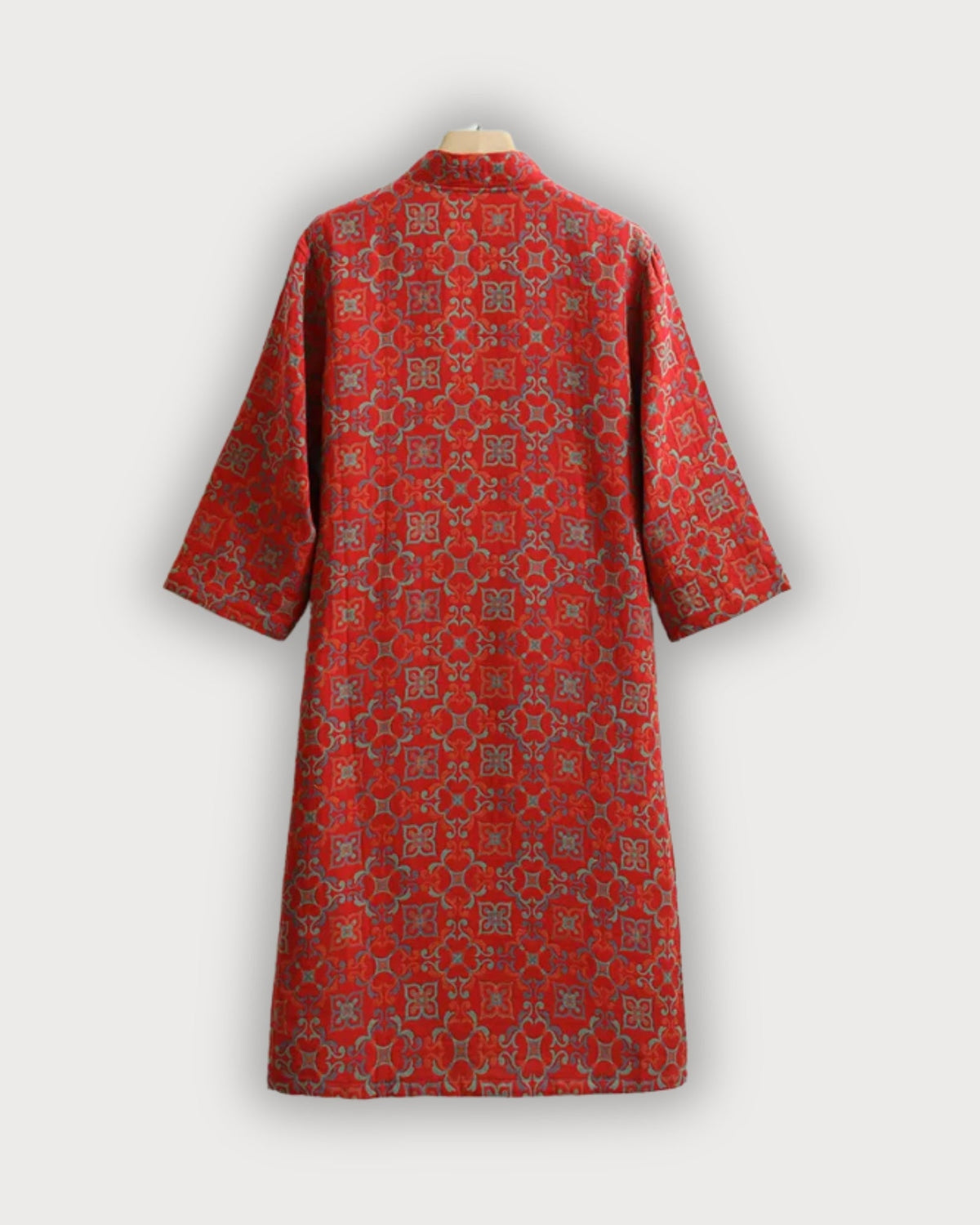 Morgenmantel Damen Rot