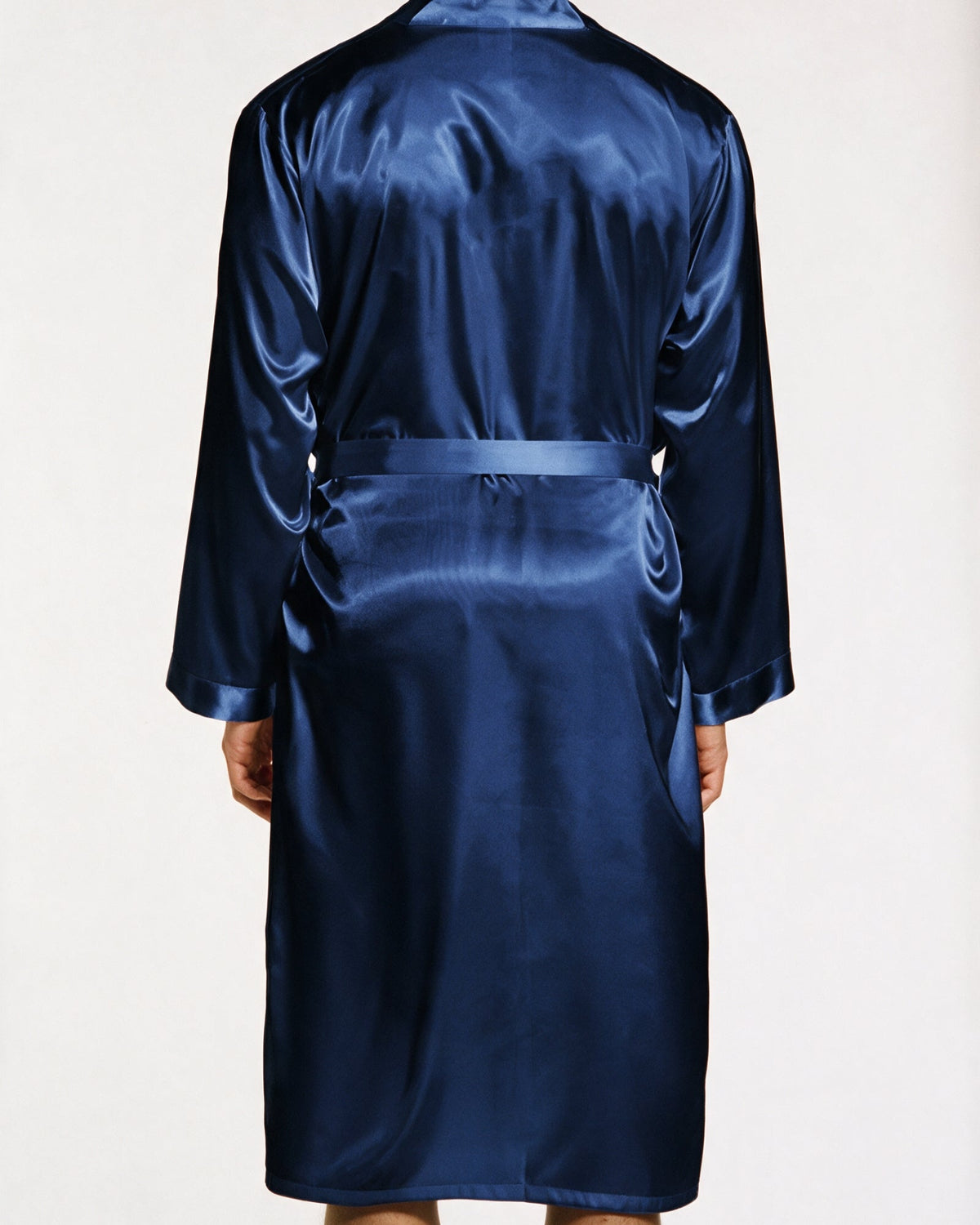 Morgenmantel Herren Blau