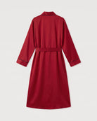 Morgenmantel Rot Satin