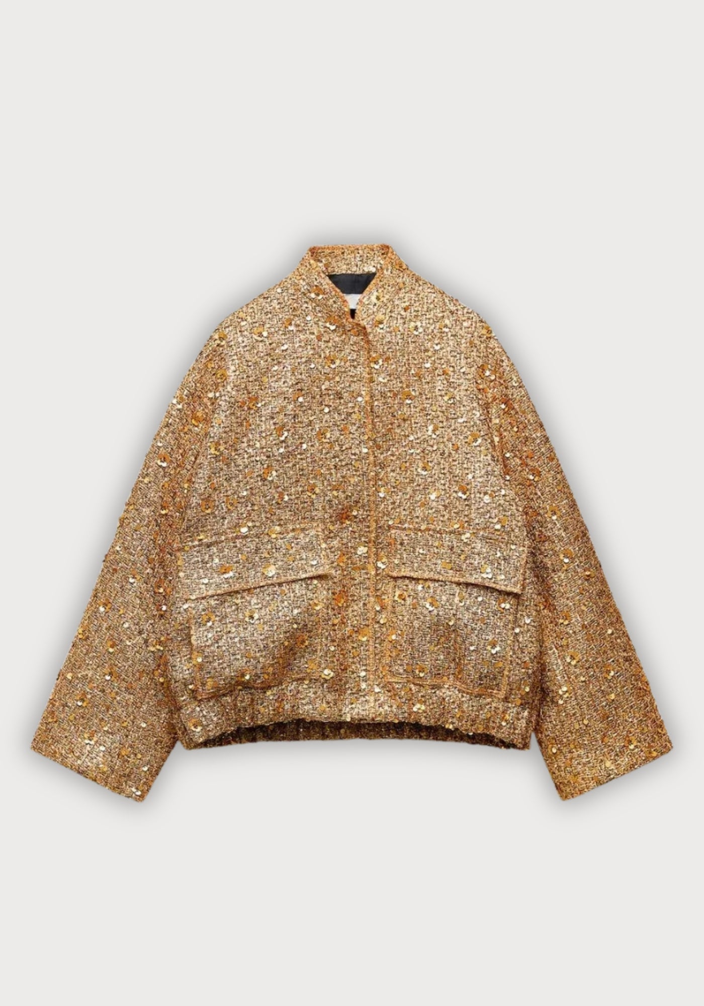 Pailletten Bomberjacke