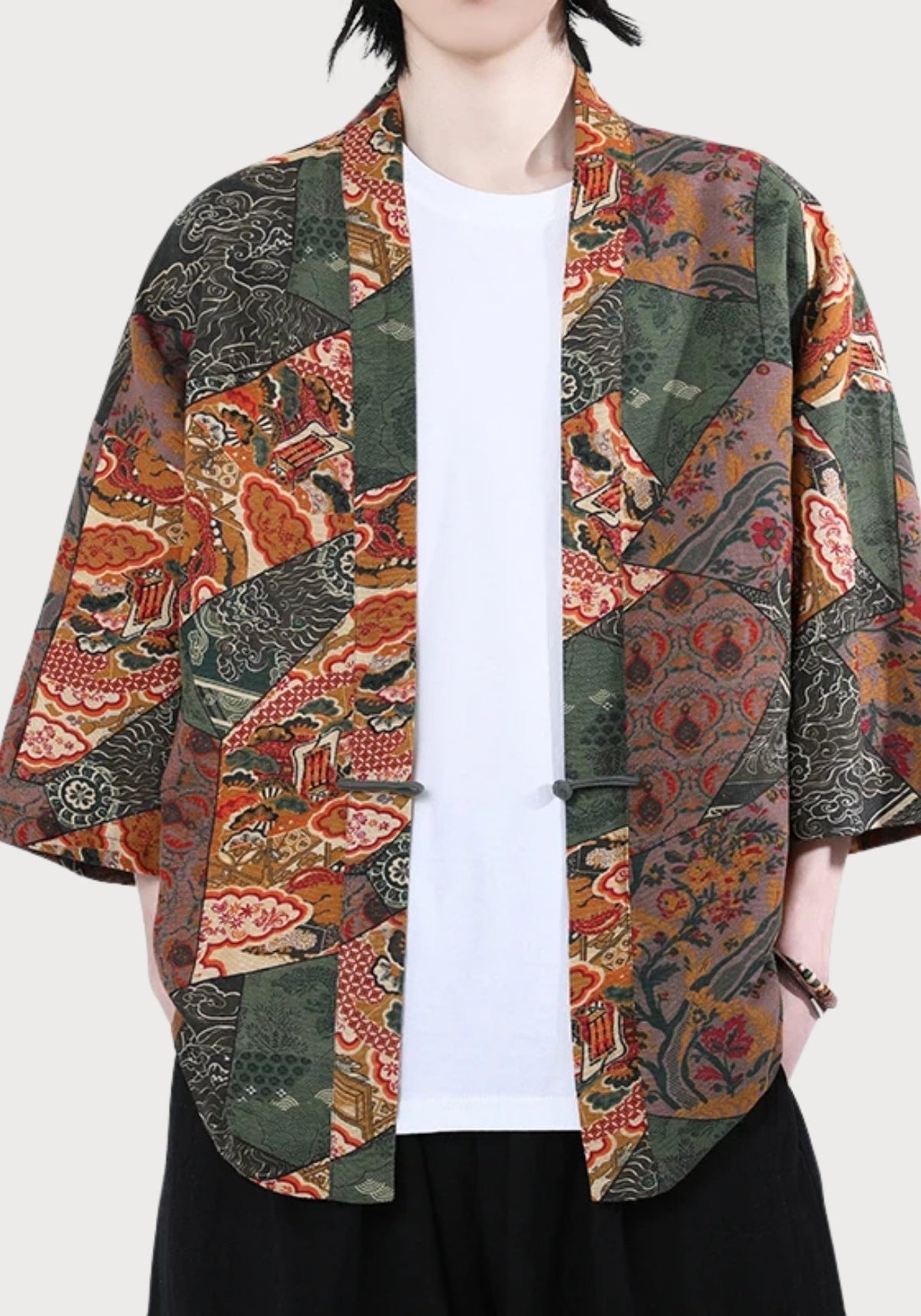 Patchwork Haori-Jacke | Kagura