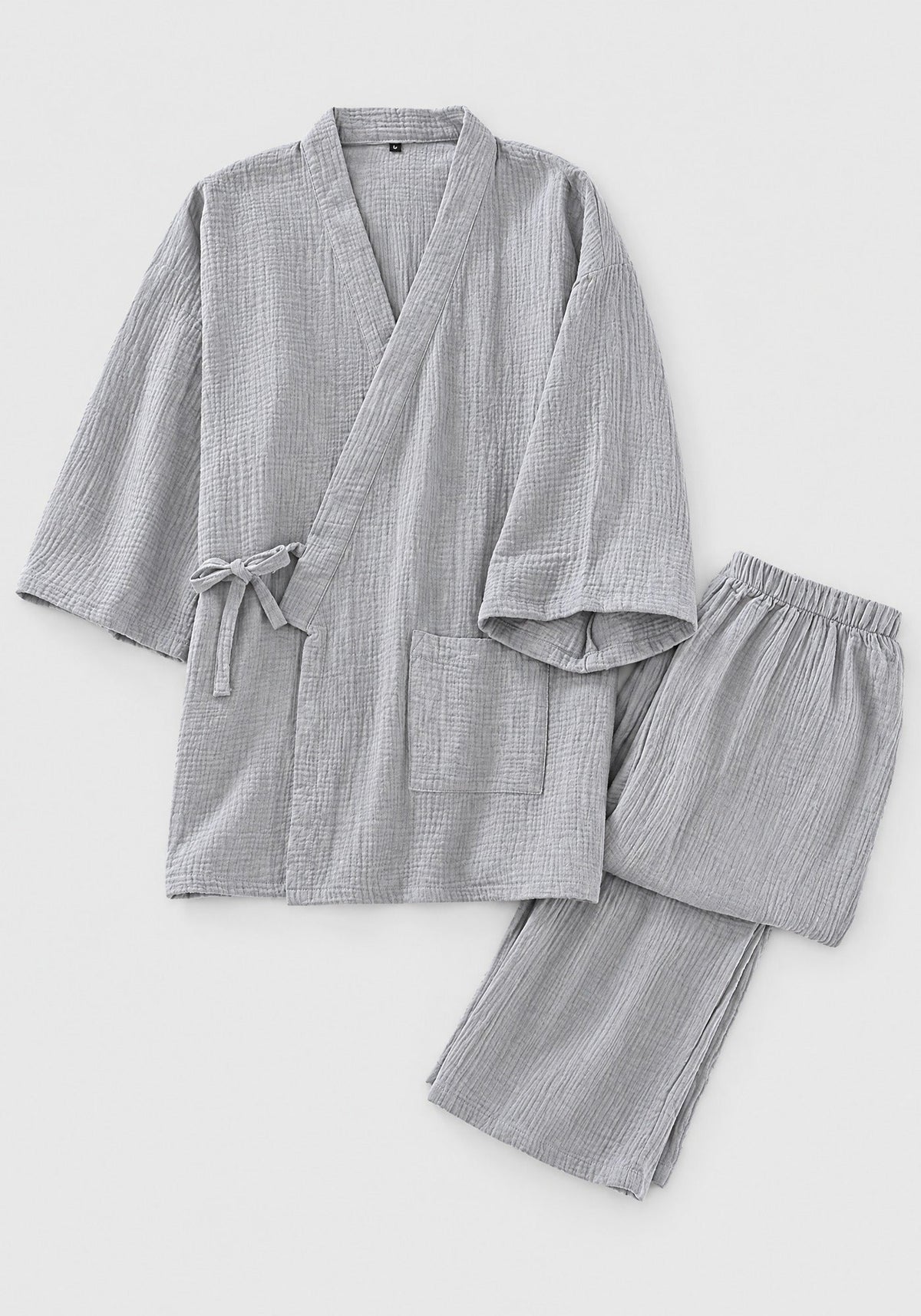 Pyjama Damen Grau